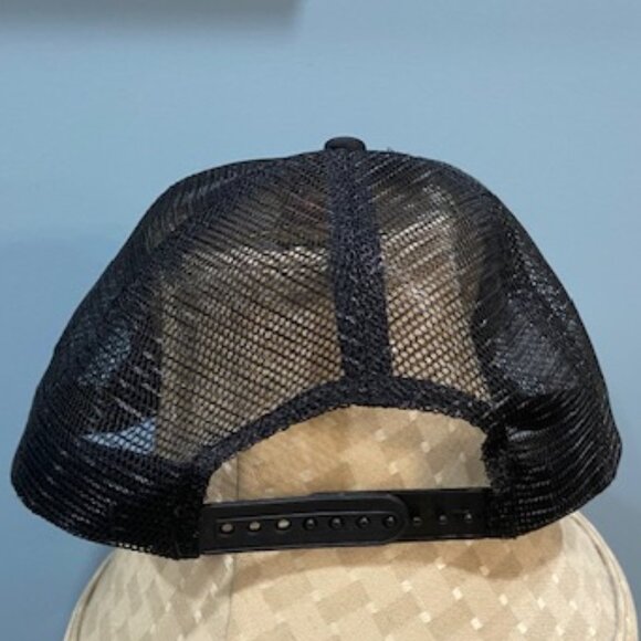 REVEL STOKE WHISKEY STRAPBACK MESH BACK TRUCKER BASEBALL HAT CAP - Picture 2 of 3